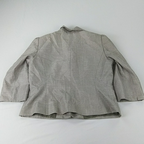 Tahari jacket blazer tan - Picture 6 of 6